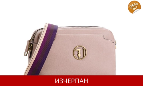 Дамска Кожена Чанта Trussardi Jeans