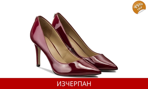 Дамски Кожени Обувки на Висок Ток GUESS