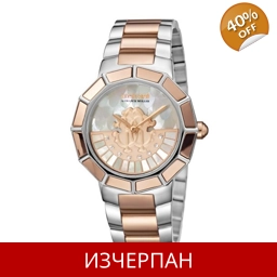 Часовник Roberto Cavalli Rotating Series Quartz Chronograp..
