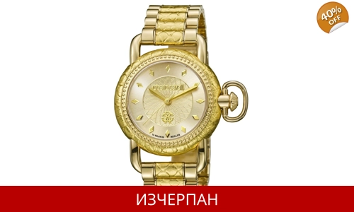 Часовник Roberto Cavalli Moving Crown Series Quartz Chronograph RV1L017M0126