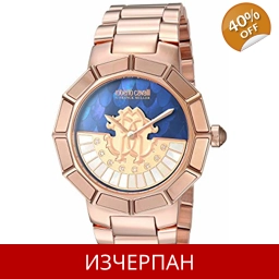 Часовник Roberto Cavalli Rotating Series Quartz Chronograp..