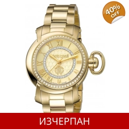 Часовник Roberto Cavalli Moving Crown Series Quartz Chrono..