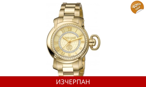Часовник Roberto Cavalli Moving Crown Series Quartz Chronograph RV1L004M0086