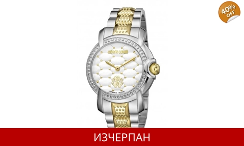 Часовник Roberto Cavalli Quilted Series Quartz Chronograph RV1L019M0146