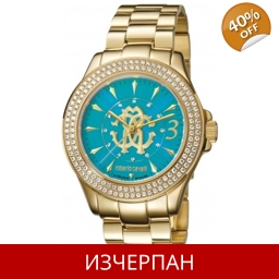 Часовник Roberto Cavalli Turquoise Series Quartz Chronogra..