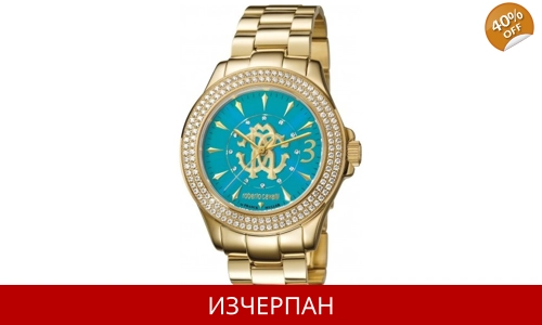 Часовник Roberto Cavalli Turquoise Series Quartz Chronograph RV1L002M0116