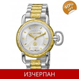 Часовник Roberto Cavalli Moving Crown Series Quartz Chrono..