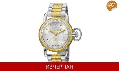 Часовник Roberto Cavalli Moving Crown Series Quartz Chronograph RV1L017M0106