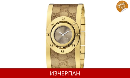 Часовник GUCCI Twirl Quartz Chronograph YA112434