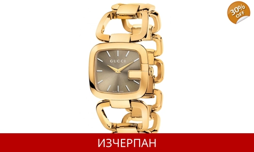 Часовник GUCCI G Brown Quartz Chronograph YA125408