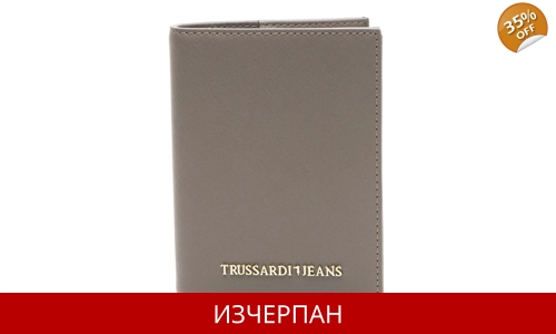 UNISEX Кожен Портфейл Trussardi Jeans