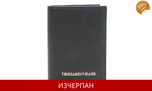 UNISEX Кожен Портфейл Trussardi Jeans