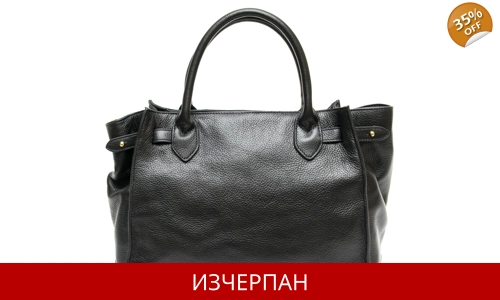 Дамска Кожена Чанта Tosca Blu