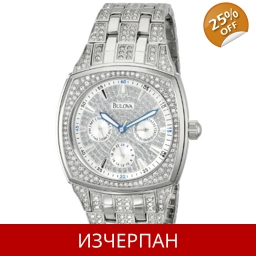 Часовник Bulova Crystal Series Quartz Chronograph 96C002