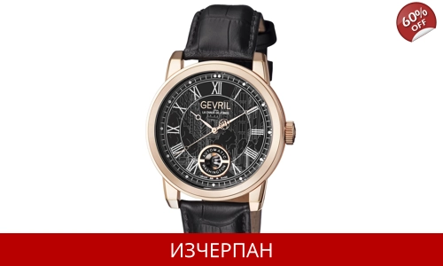 Часовник Gevril Washington Series Automatic Chronograph 2624L