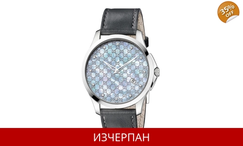 Часовник GUCCI G-Timeless Quartz Chronograph YA126307