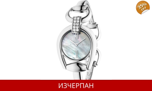 Часовник GUCCI Horsebit Quartz Chronograph YA139504