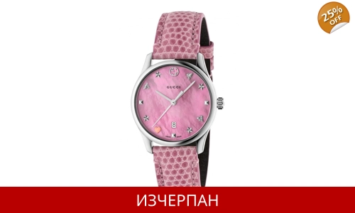 Часовник GUCCI G-Timeless Quartz Chronograph YA126586