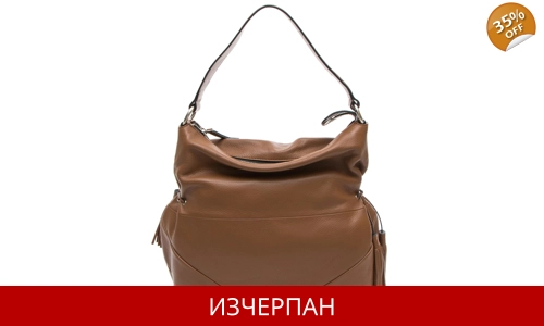 Дамска Кожена Чанта Tosca Blu