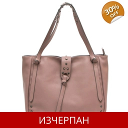 Дамска Кожена Чанта Tosca Blu