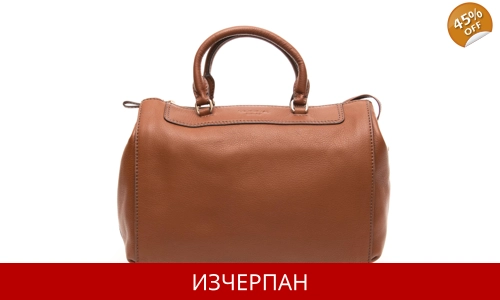 Дамска Кожена Чанта Tosca Blu