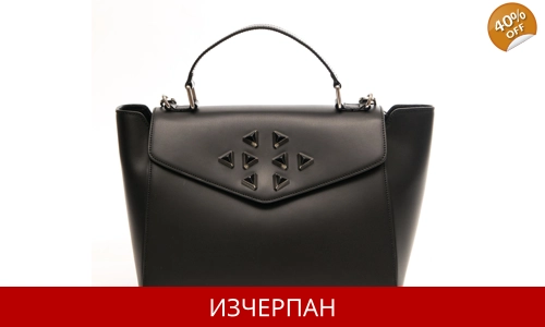 Дамска Кожена Чанта Tosca Blu