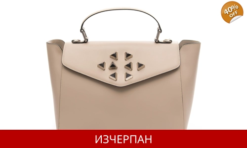 Дамска Кожена Чанта Tosca Blu