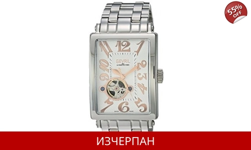 Часовник Gevril Avenue of Americas Series Automatic Chronograph 5070