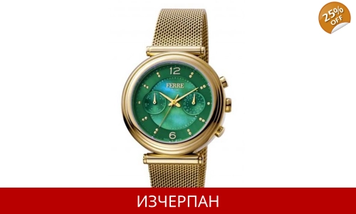 Часовник Ferre Milano Quartz Chronograph FM1L081M0071