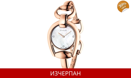 Часовник GUCCI Horsebit Quartz Chronograph YA139508