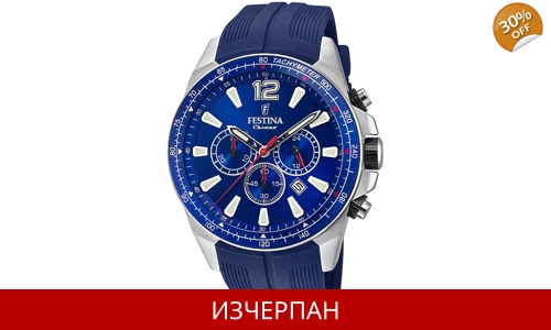Часовник Festina Chrono Sport Series Quartz Chronograph F20376/1