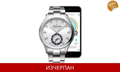 Часовник Alpina Horological Series Smartwatch Quartz Chronograph 285S5AQ6B