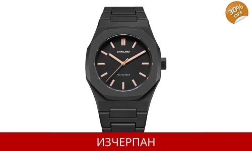 Часовник D1 Milano Polycarbon Quartz Chronograph ES02