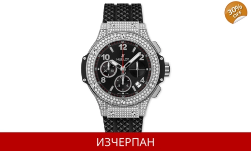 Часовник Hublot Big Bang Series Steel Pave Automatic Chronograph 341.SX.130.RX.174