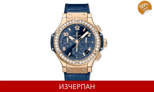 Часовник Hublot Big Bang Collection Gold Diamonds Automatic Chronograph 341.PX.7180.LR.1204