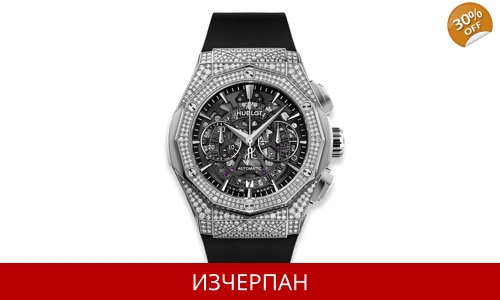 Часовник Hublot Classic Fusion Aerofusion Series Automatic Chronograph Orlinski Titanium Pave 525.NX