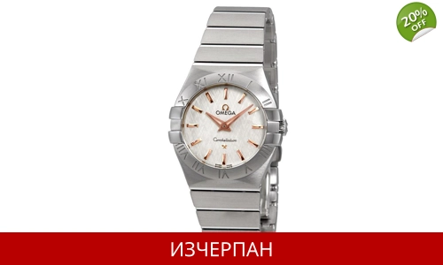 Часовник Omega Constellation Series Quartz Chronograph 123.10.27.60.02.004
