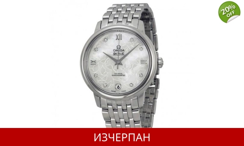 Часовник Omega De Ville Series Prestige Co-Axial Automatic Chronograph 424.10.33.20.55.001