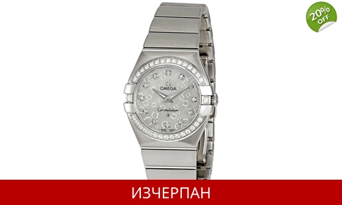 Часовник Omega Constellation Series Quartz Chronograph Diamonds 123.15.27.60.55.005