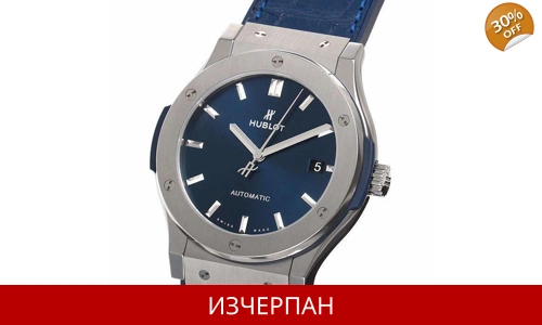 Часовник Hublot Classic Fusion Series Automatic Titanium Blue 542.NX.7170.LR