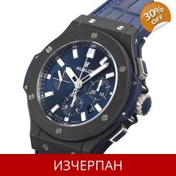 Часовник Hublot Big Bang Series Ceramic Blue Automatic Chr..