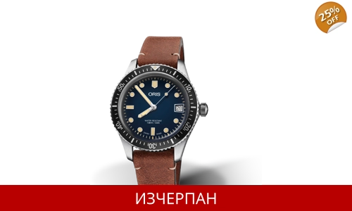 Часовник Oris Divers Automatic Chronograph Stainless Steel 01-733-7747-4055-07-5-17-45