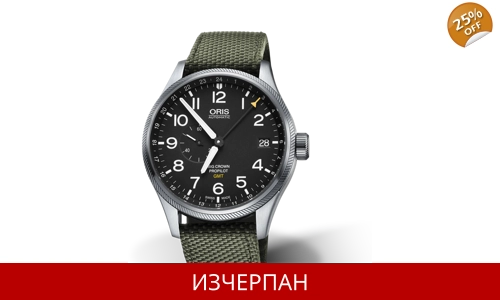 Часовник Oris Big Crown ProPilot Stainless Steel Date Automatic Chronograph 01-748-7710-4164-07-5-22