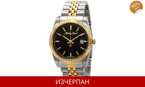 Часовник Mathey-Tissot Rolly III Stainless Steel Quartz Chronograph and Date H810BN