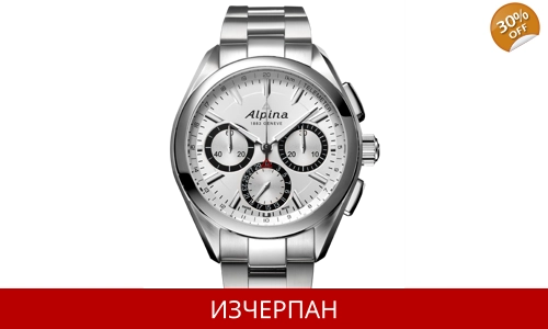 Часовник Alpina Alpiner 4 Series ManufactuRre Flyback Automatic Chronograph 760SB5AQ6B
