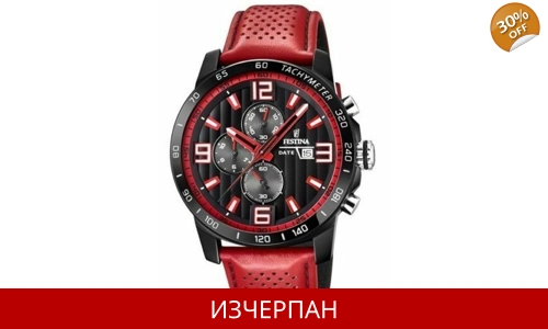 Часовник Festina Chrono Sport Series Quartz Chronograph F20339/5