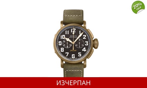 Часовник Zenith Pilot Type 20 Series Ton Up Automatic Chronograph Extra Special 29.2430.4069/21.C800