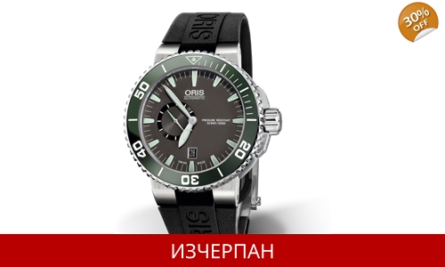 Часовник Oris Aquis Series Small Second Stainless Steel Quartz Chronograph 01-743-7673-4137-07-4-26-