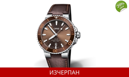 Часовник Oris Aquis Date Series Stainless Steel Automatic Chronograph 01-733-7730-4152-07-5-24-12-EB
