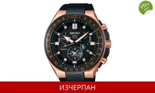 Часовник Seiko Astron Series GPS Solar Movement Chronograph SSE170J1